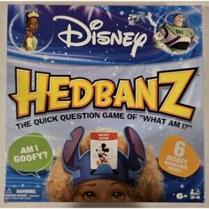 Spin Master Games Disney Hedbanz Family Board Game Disney Headbands Ages 6+ 2019